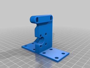 bowden mount wanhao i3 3d printer extruders duplicator 3d print model - Mito3D