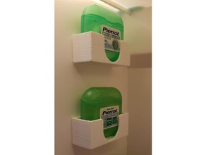 dental floss holder bathroom 3d print model - Mito3D