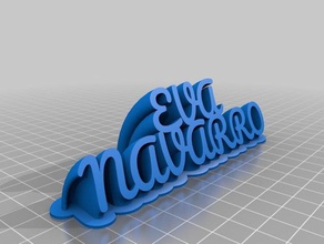 eva navarro office angepasst 3d print model - Mito3D