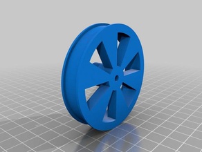 nema wheel 65mm hobby 13mm nema17 17 robot tyre 3d print model - Mito3D