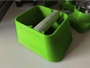 espresso knock box 2 kitchen dining 3d print model - Mito3D