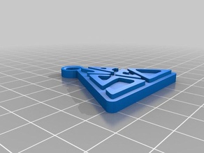 llavero vasco 3d impresión 3d print model - Mito3D