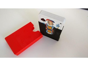 caixa de baralho 36 cartas jogar brinquedos jogos jass 3d print model - Mito3D