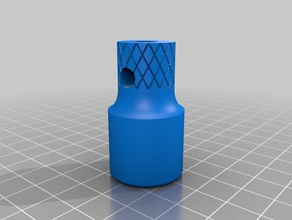 douille diam&egravetre 16 mm pour fiche bnc hand tools 3d print model - Mito3D