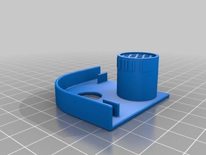 lechuza-deckel mit einf&uumlll&oumlffnung v2 3d drucken 3d print model - Mito3D