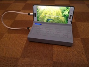 güç banka konut telefon standı mobil 3d print model - Mito3D
