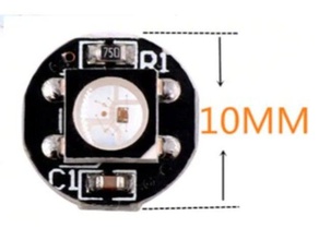 ws2812b module electronics led 3d print model - Mito3D
