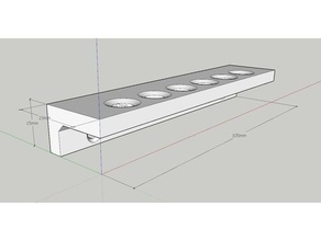 feilenhalter filingholder aracı sahipleri kutuları 3d print model - Mito3D