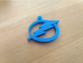 tampa bay lightning keychain keychains hockey ice tampabay 3d print model - Mito3D