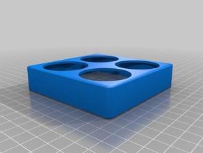 4 eggs fridge tray kitchen dining 3d print model - Mito3D