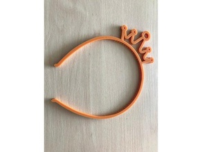 hair band accessories 3d print model - Mito3D