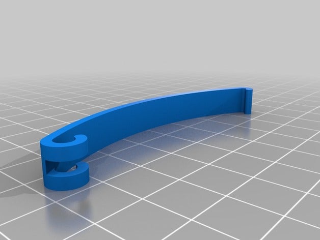 clip de sac à l'extérieur v2 l'organisation personnalisé 3D print model - Mito3D