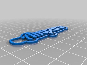 amparo llaveros personalizado 3d print model - Mito3D