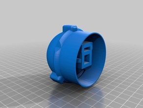 Dusche Wasserhahn Griff Bad 3d print model - Mito3D