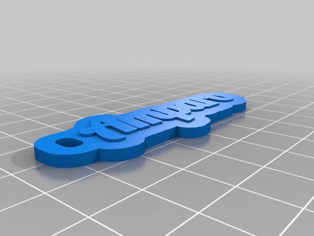 amparo chaveiros personalizado 3D print model - Mito3D