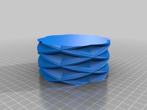 midium size bowl math art customized 3d print model - Mito3D