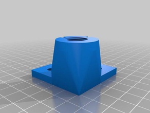 foot hypercube 3d printer parts damper feet squash vibrations 3d print model - Mito3D
