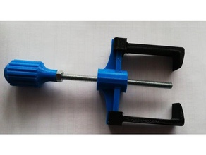 extracteur de roulement la main outils le bras bouton joug 3d print model - Mito3D