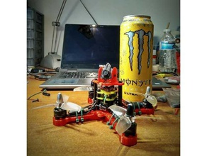 x-814 Singularität master monster whoop rc Fahrzeuge Drohne quadcopter 3d print model - Mito3D
