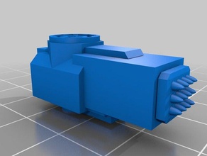 ordinatus minoris weapon turrets toys games epic epic40k scale 3d print model - Mito3D