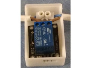 customizable 5v relay case diy openscad 3d print model - Mito3D