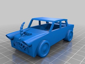 fiat luxus wagon modèles 3d print model - Mito3D