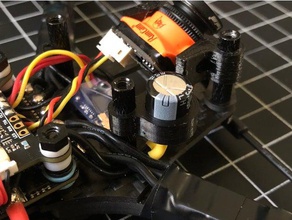 fpv condensateur de montage rc des véhicules drone course racing hyperlow images 3d print model - Mito3D
