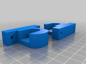 el soporte del poste 3d impresión 3d print model - Mito3D