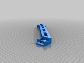 flsun cube overhead extruder remix 3d printer parts 3d print model - Mito3D