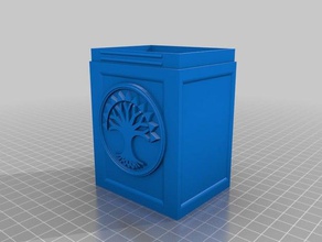 Verriegelung deck box Spiele magic Magie sammeln mtg selesnija 3d print model - Mito3D