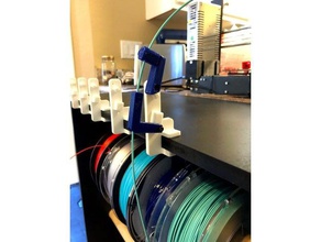 prusa mmu 20 filamento guida mensola di montaggio 3d la stampante accessori 3d print model - Mito3D