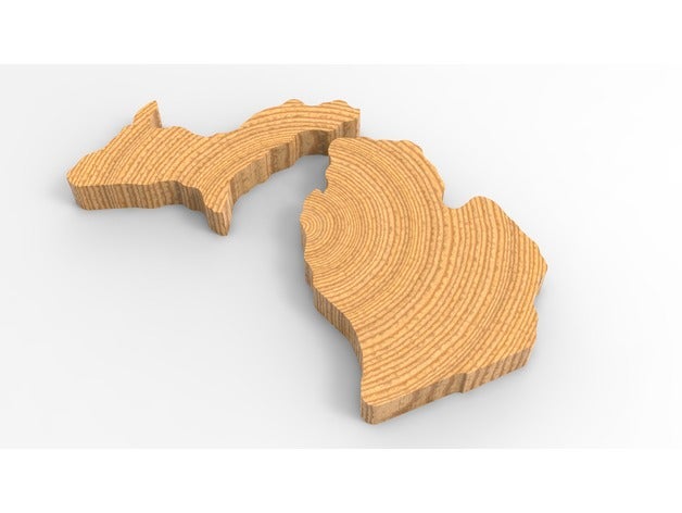 michigan cnc sanat 3D print model - Mito3D