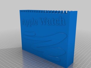 apple watch band box mobile telefono 3d print model - Mito3D