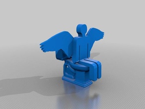 boden gefluegelhaltung ground wing attitude verboten h5n1 sculptures 3d print model - Mito3D