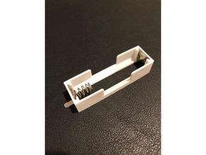 aa battery holder electronics pcb smd 3d print model - Mito3D