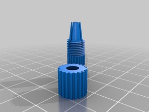 simple bowden tube de connecteur 3d l'impression 3d print model - Mito3D