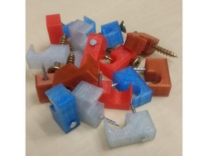 cable clip 3d printing 3d print model - Mito3D