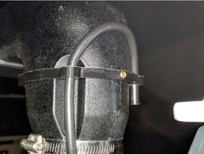 snorkel respiro do suporte automotivo 3d print model - Mito3D