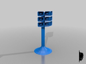 speakertower-il mal di testa miao modelli 3d print model - Mito3D