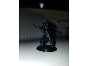 zombie pirate 28mm toys games dd dnd dungeons dragons miniature pathfinder 3d print model - Mito3D