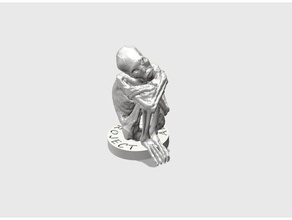 small maria sculptures alien nazca 3d print model - Mito3D