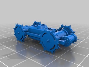 fire nation tank 3d printing avatar last airbe steampunk 3d print model - Mito3D