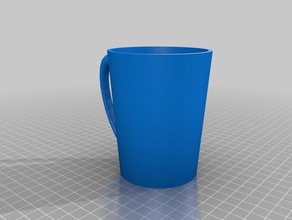 cup kitchen dining coffee mug pencil 3d print model - Mito3D
