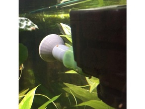 l'eau de l'aquarium flux diffuseur les animaux compagnie pompe d'aquarium 3d print model - Mito3D