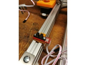 capteur de support alu-profil 3d l'imprimante pièces 3d print model - Mito3D