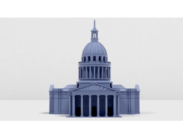 pantheon buildings structures 3D print model - Mito3D