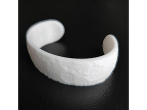 moon Armband ovalopen Armbänder 3d print model - Mito3D
