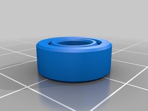 f686zzzbearing partes personalizado rodamiento 3d print model - Mito3D