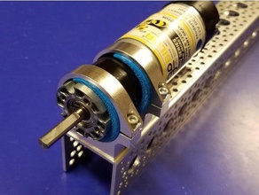gobilda planetária montagem do motor extender robótica ftc 3d print model - Mito3D
