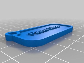 paula silva Anahtarlık özelleştirilmiş 3d print model - Mito3D